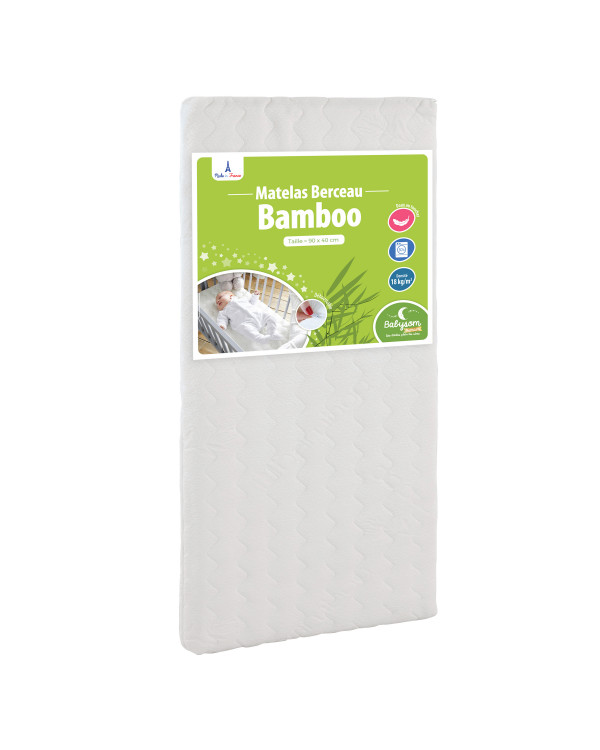 Matelas berceau Bamboo 90 x 40