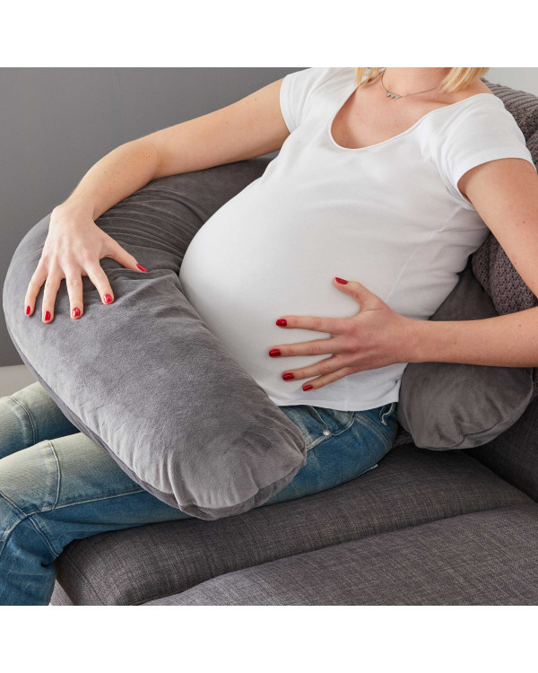 Coussin d'allaitement + charlotte