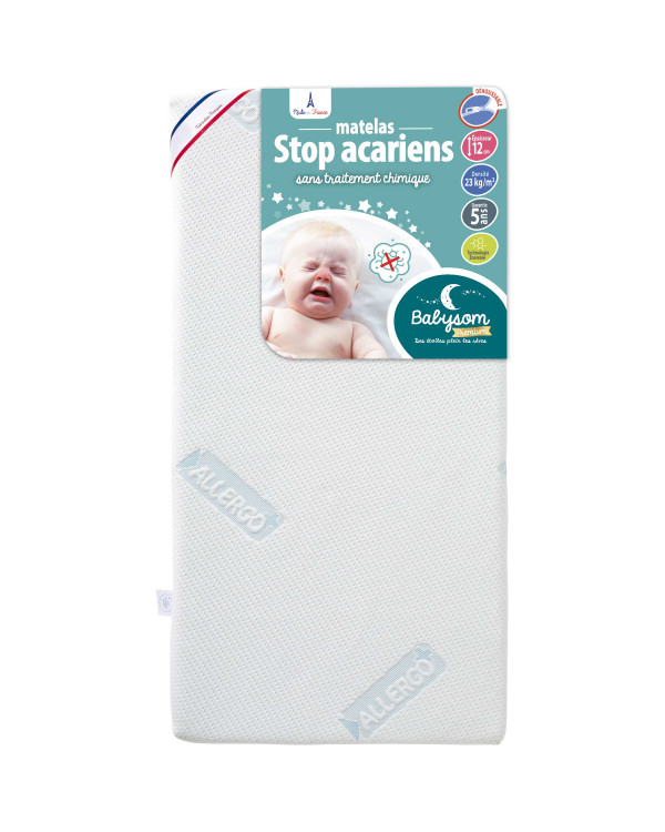 Matelas bébé Allergostop