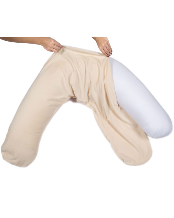 Coussin d'allaitement + charlotte