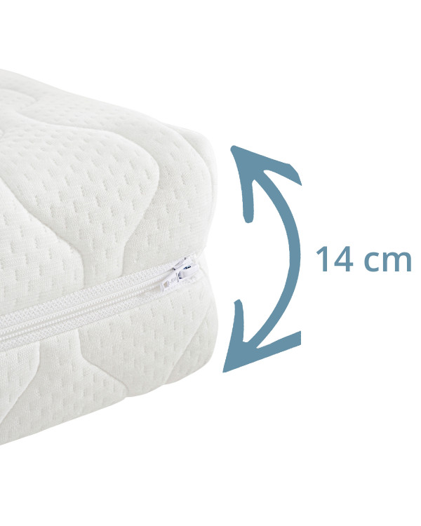 Matelas Bebe 60x1 Fabrication Francaise Babysom