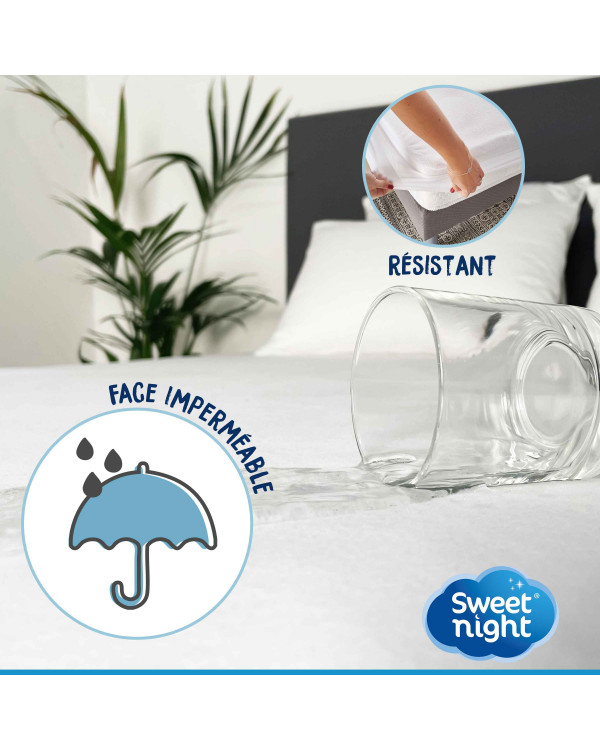 Protège matelas éponge imperméable