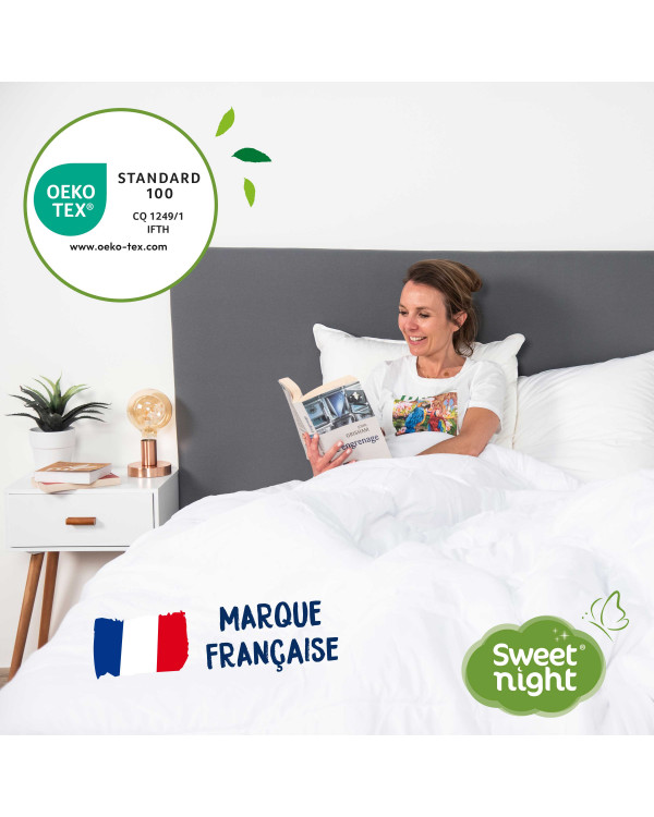 Protège matelas anti-acariens naturel