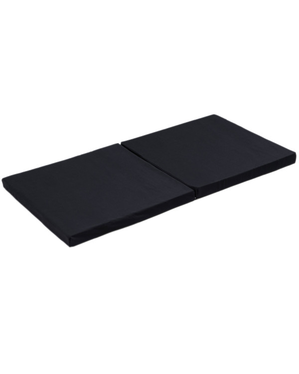 Matelas pliable noir 60x120