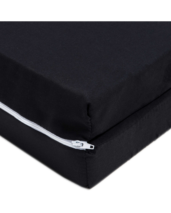 Matelas pliable noir 60x120