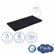 Matelas pliable noir 60x120