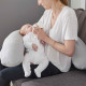 Coussin d'allaitement Coton Nature