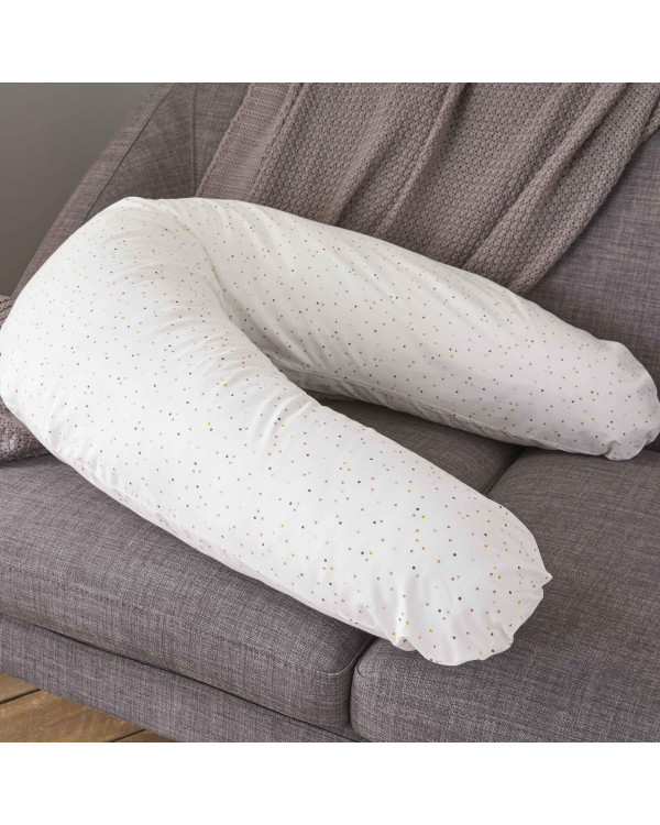 Coussin d'allaitement Pois