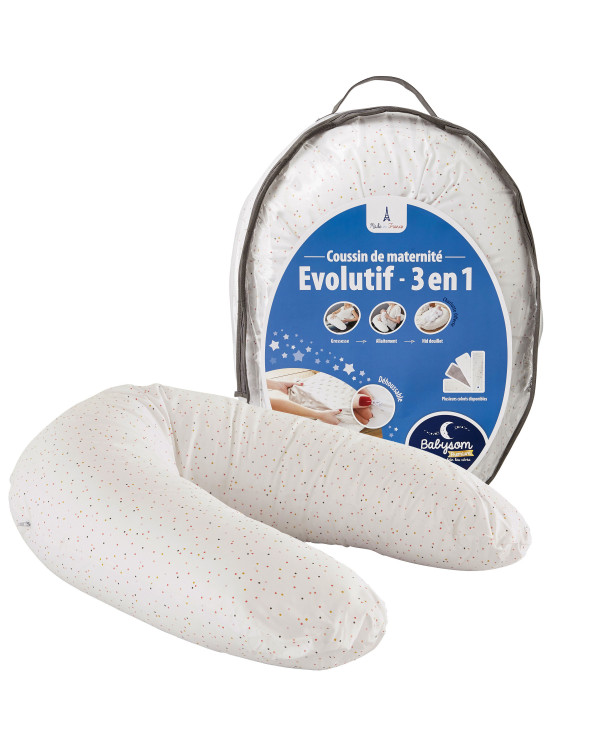 Coussin d'allaitement Pois