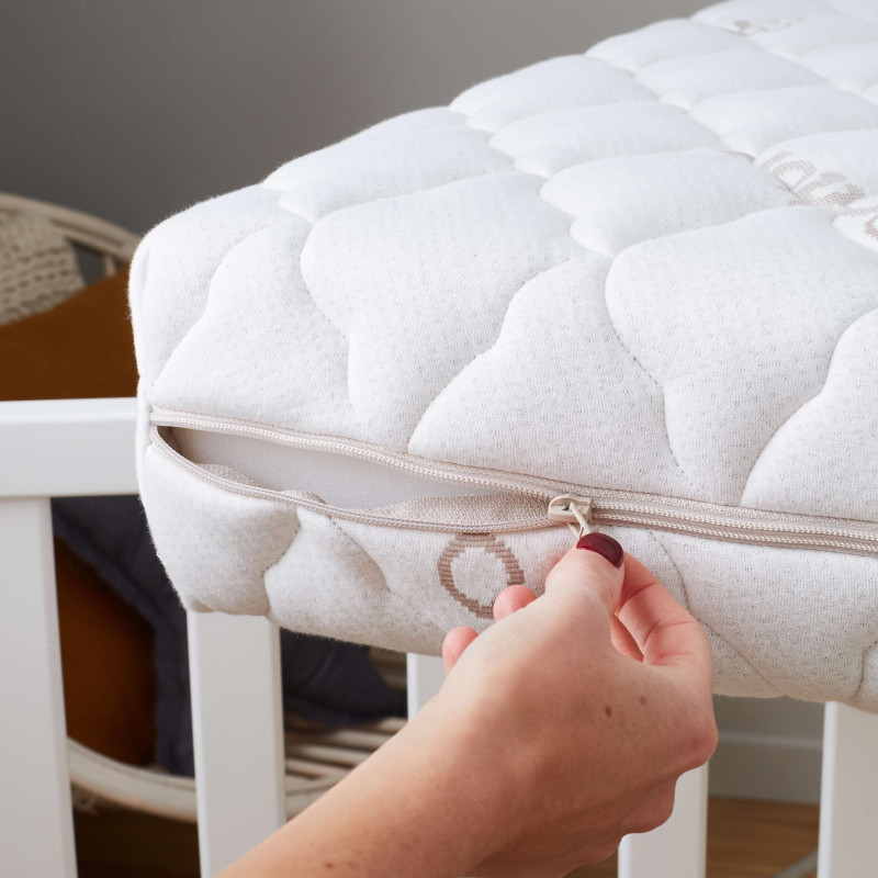 Matelas bébé coton bio - Fabrication Française