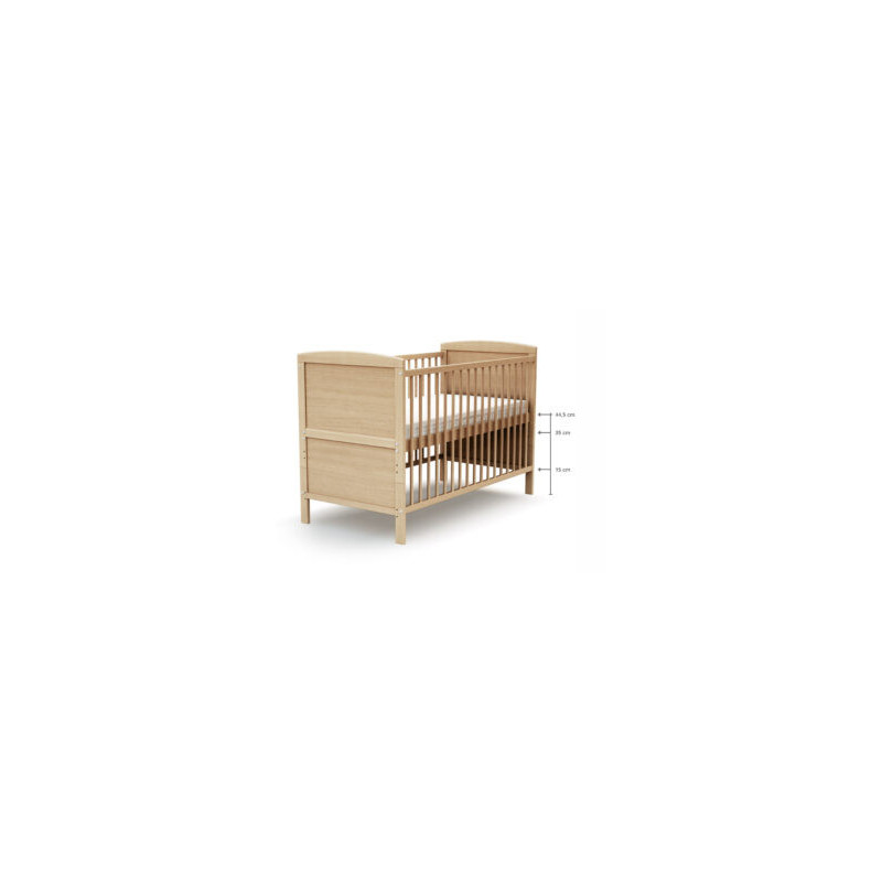 Lit bébé évolutif en bois - Livraison OFFERTE