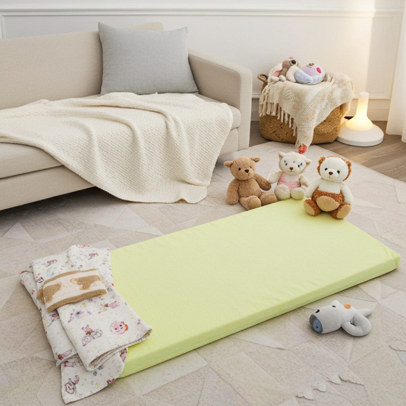Matelas de voyage roulable bébé