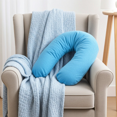 Coussin de grossesse bouclette bamboo