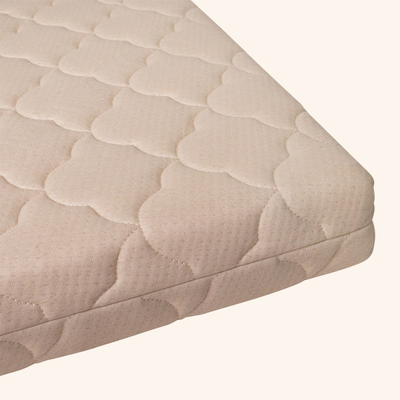 Matelas bébé coton bio - Fabrication Française
