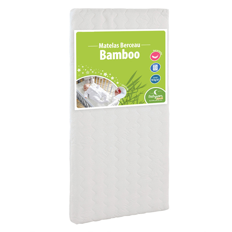 Matelas cododo, berceau bambou - Fabrication Française