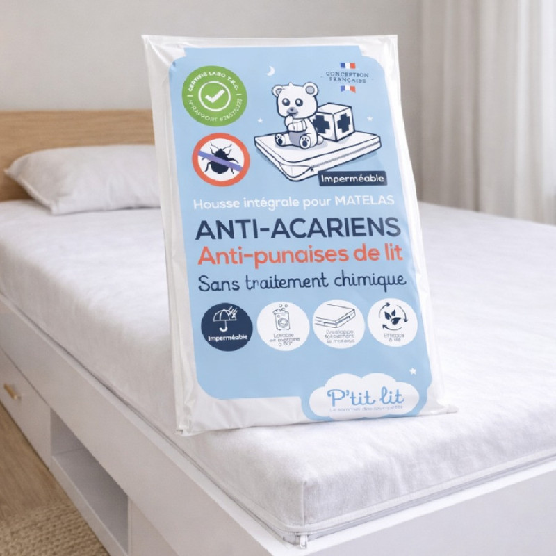 Protège matelas bébé intégrale Allergostop