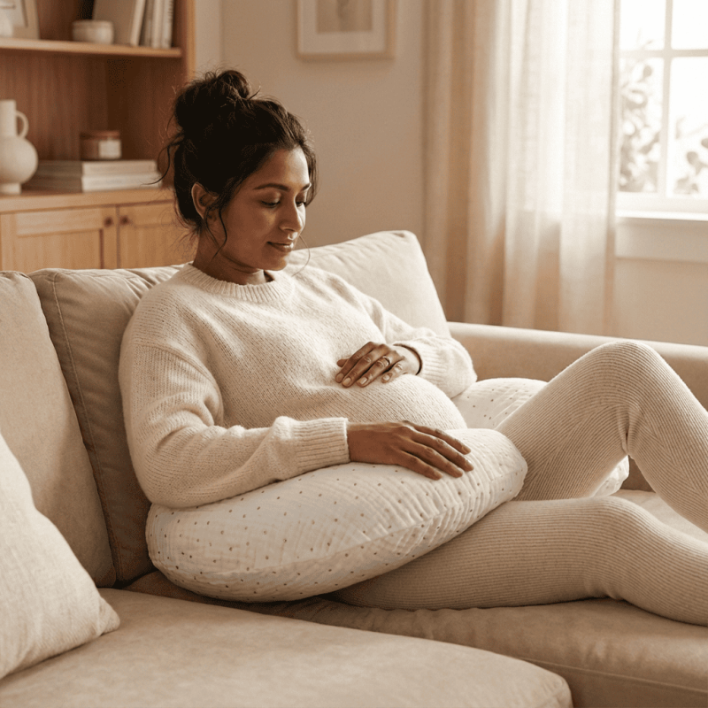 Gaze de Coton Blanc & Pois Or