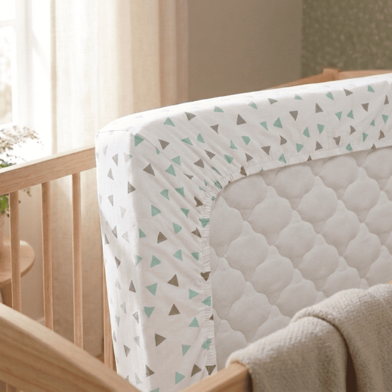 Pack Matelas Bamboo 60x120 + Drap Imperméable