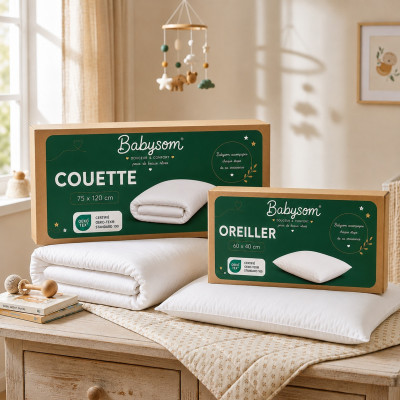 Lot couette + oreiller