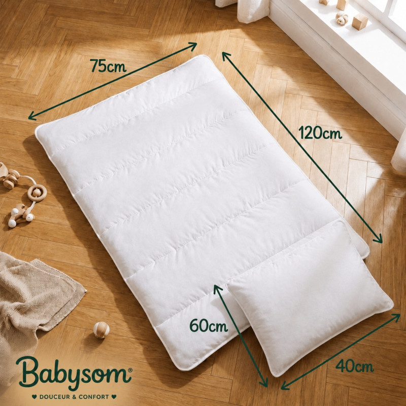Lot couette + oreiller