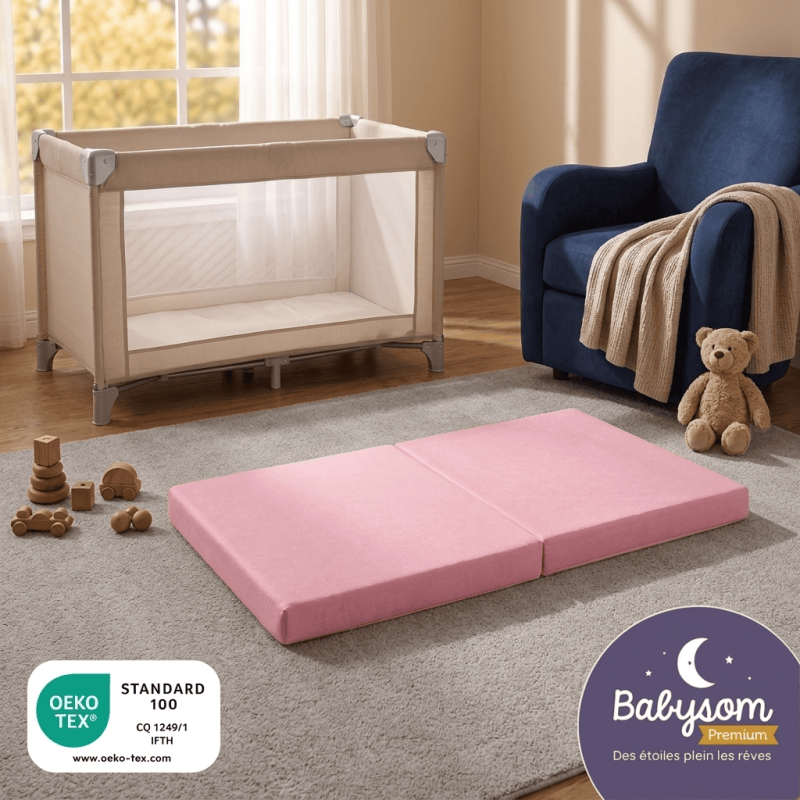 Matelas lit parapluie - Fabrication Française