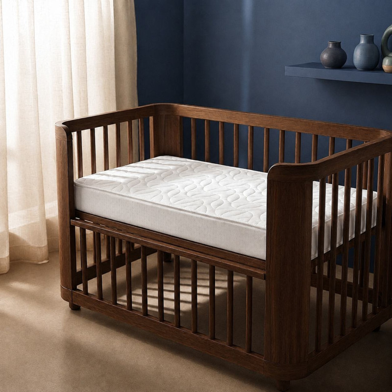 Matelas bébé Climatisé réversible été/hiver 60x120 et 70x140 | Babysom