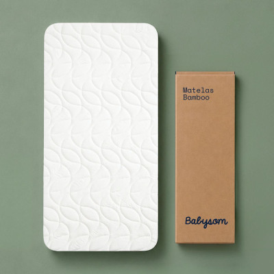 Matelas bébé Bamboo 60x120 et 70x140 | Assemblé en France | Babysom