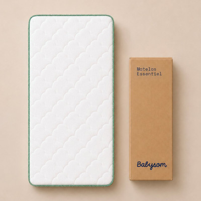 Matelas bébé Essentiel 60x120 cm petit prix | Babysom