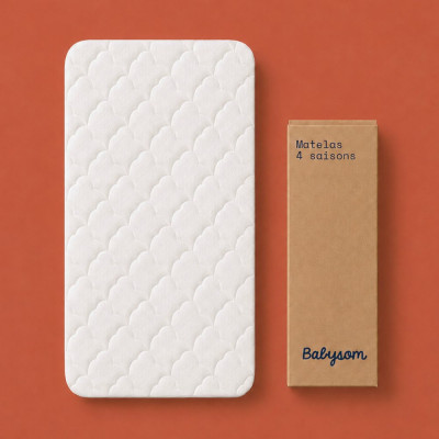 Matelas 4 saisons 60x120, 70x140 et 80x160 | Babysom