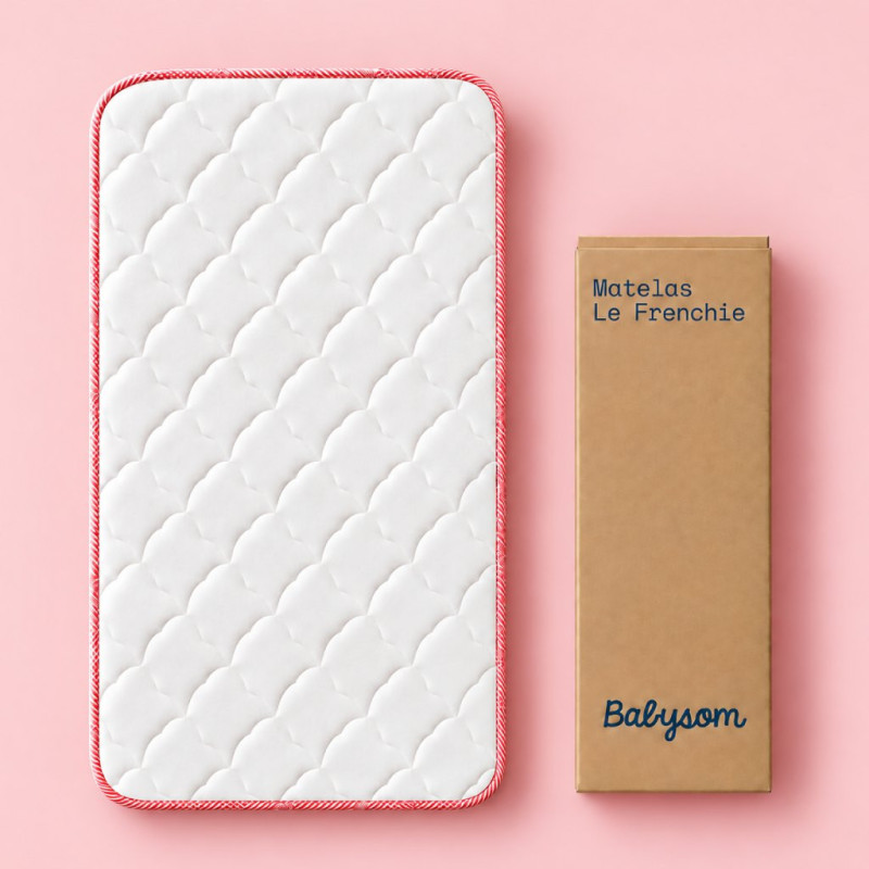 Matelas bébé Le Frenchie 60x120 et 70x140 | Babysom