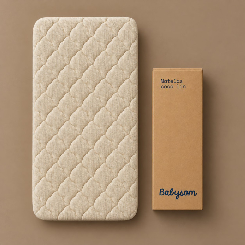 Matelas bébé Coco Lin 60x120 et 70x140 | Babysom
