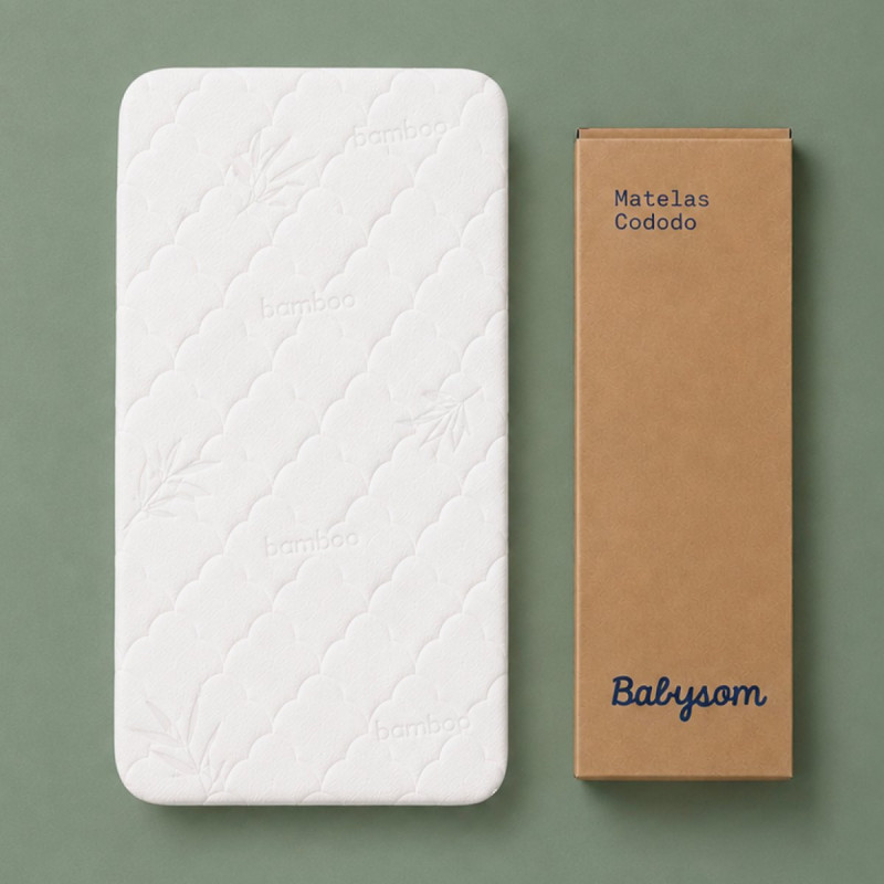 Matelas cododo 50x83 et 52x89, assemblé en France | Babysom