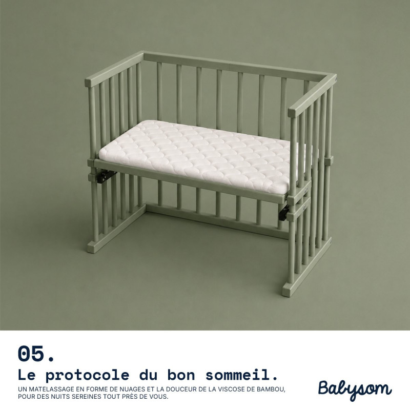 Matelas cododo 50x83 et 52x89, assemblé en France | Babysom