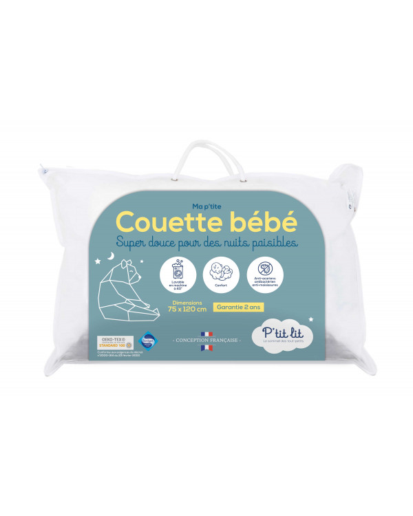 DODO | Couette Ultra Douce 140x200 | pour lit 1 Personne | Couette 4  Saisons | Toucher Peau de Pêche et Ultra Gonflante | Fabriqué en France |  Lavable