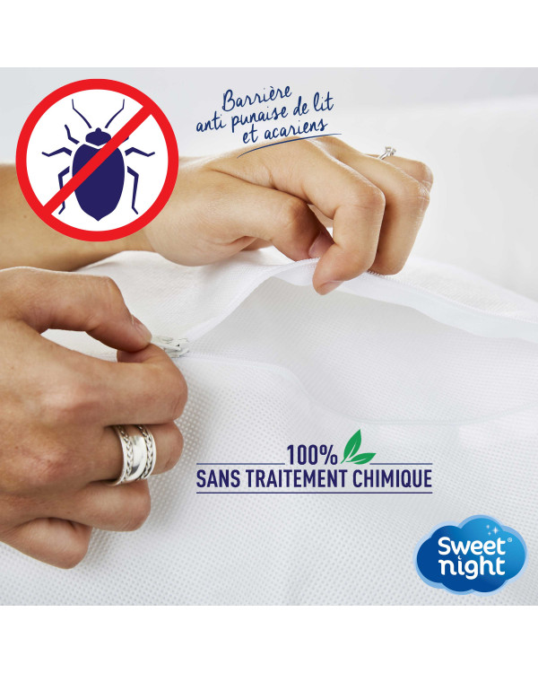 Protège oreiller anti-punaise de lit enfant