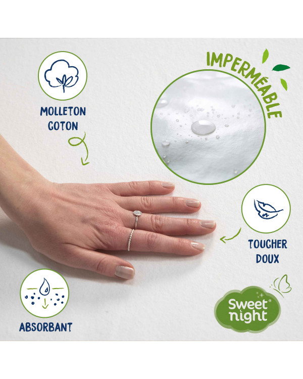Protège matelas anti-acariens naturel
