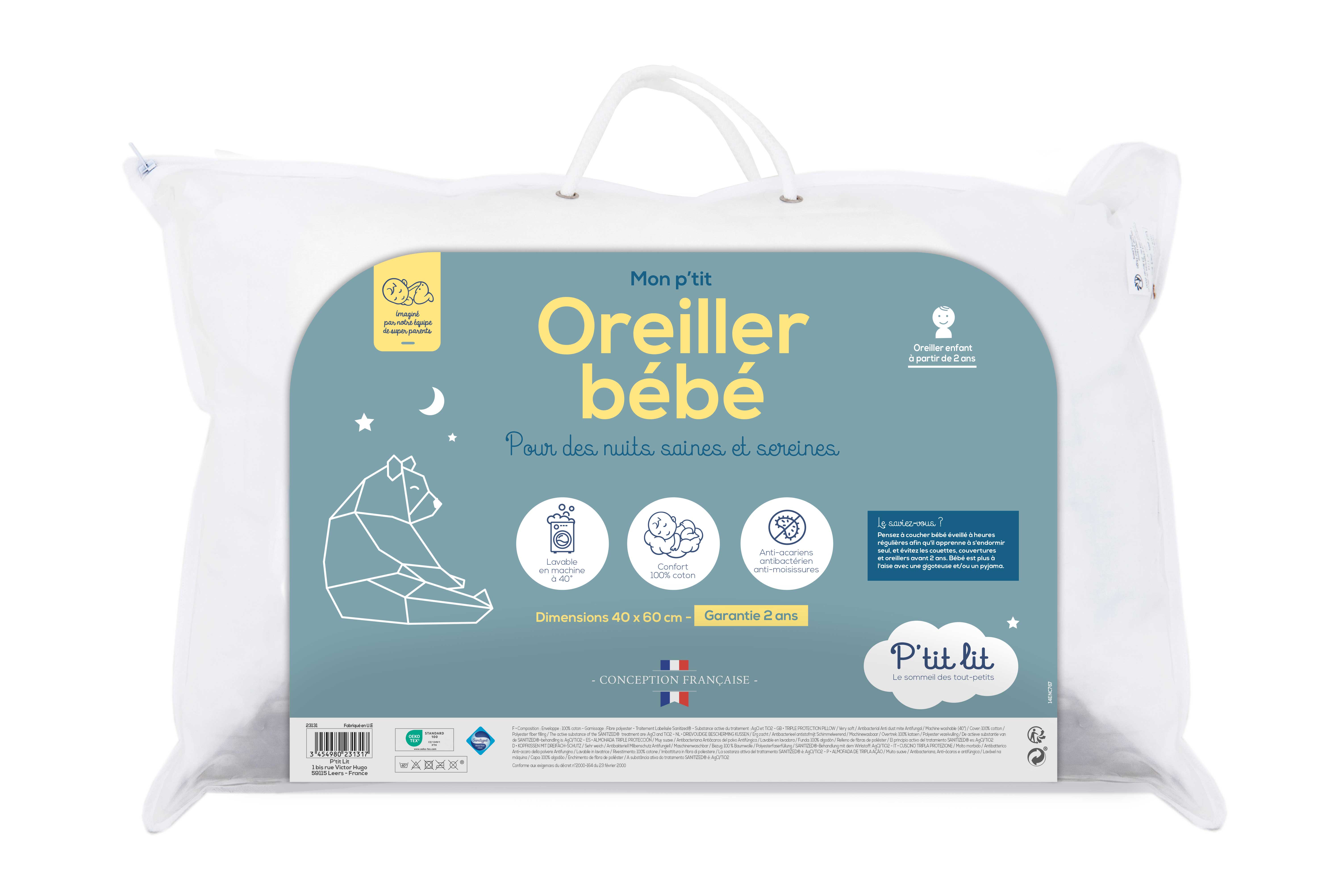 Oreiller bébé Babysom
