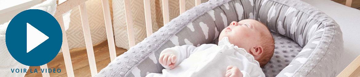 Fabrication Francaise Babysom Reversible Nid Dange Bebe Dehoussable Cocon Reducteur De Lit Garanti 2 Ans Linge De Lit Pour Berceaux Et Couffins Bebe Puericulture Centroarco Com