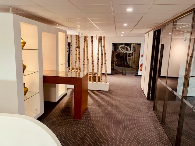 Hall des bureaux du Groupe Sweetco à Lys-lez-Lannoy